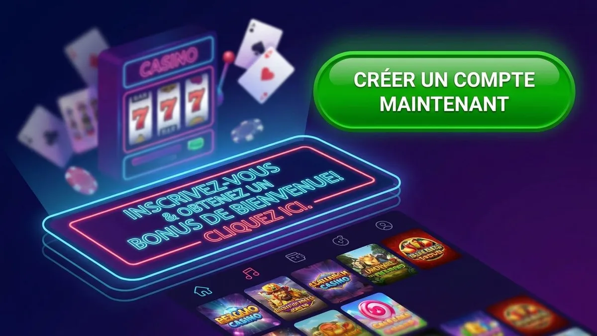 Inscription avec bonus
